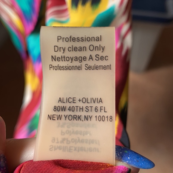 Bright Alice + Olivia Dress - Picture 9 of 9